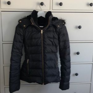 Zara Parka Black XS New without Tags